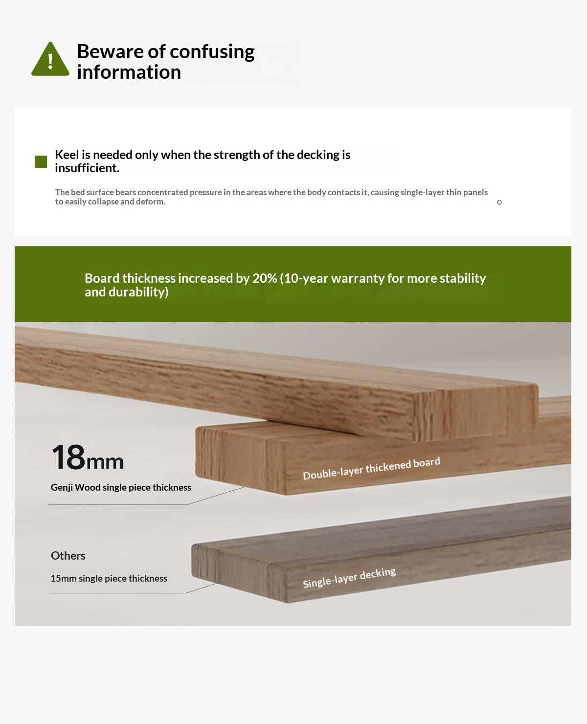 Oak Solid Wood Storage Platform Bed with Drawers, Natural Color