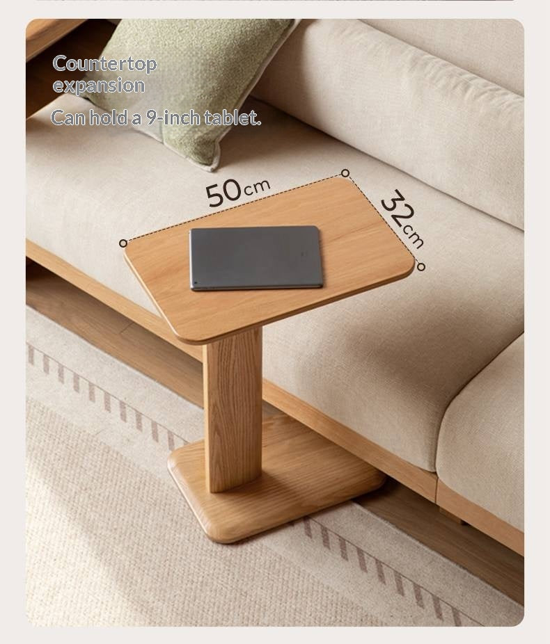 Oak Solid Wood Modern Minimalist Style Side Table