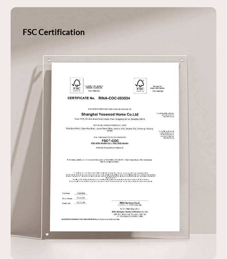 Oak Solid Wood Box Bed — Modern Minimalist Design