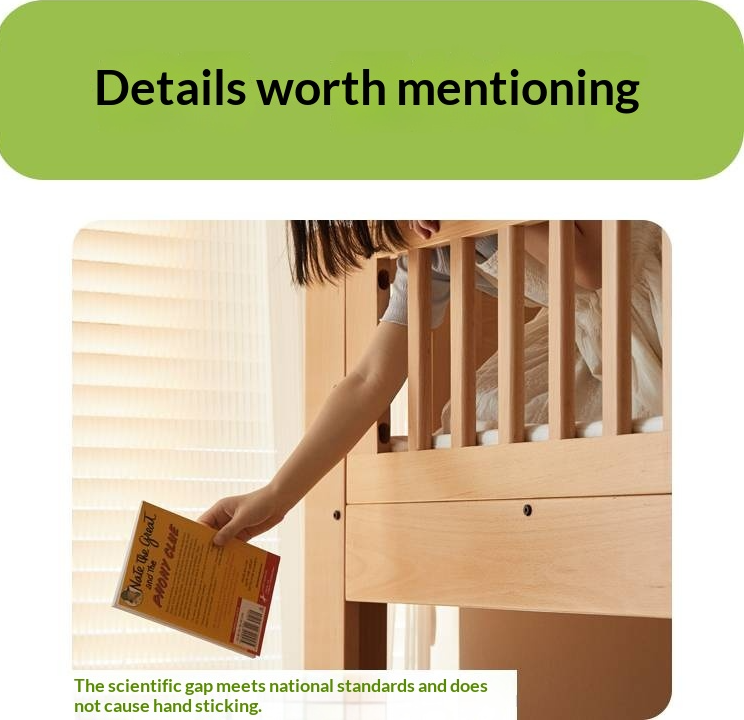 Beech Solid Wood Children's Loft Bed