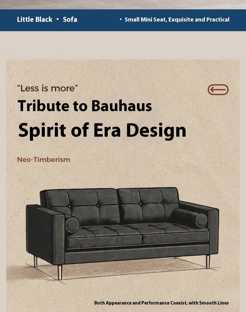 Genuine Leather Italian Luxury Sofa