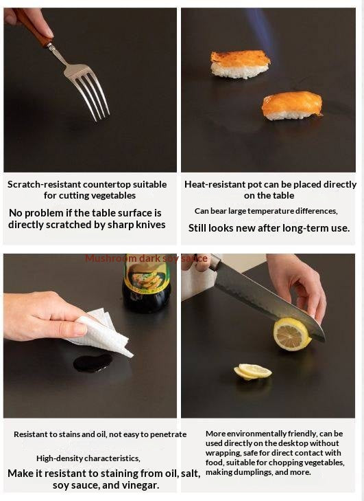 Cherry Solid Wood Extendable Slab Dining Table