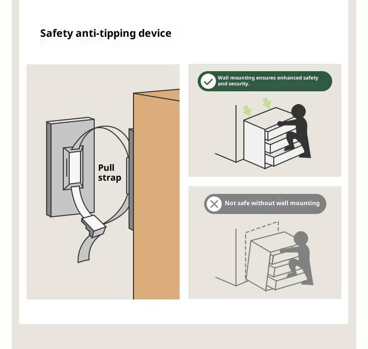 Solid Rubberwood Floor Standing Bookcase