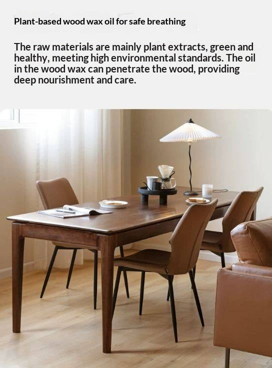 Black Walnut, Ash, Oak, Sandalwood Solid Wood Office Desk, Long Table