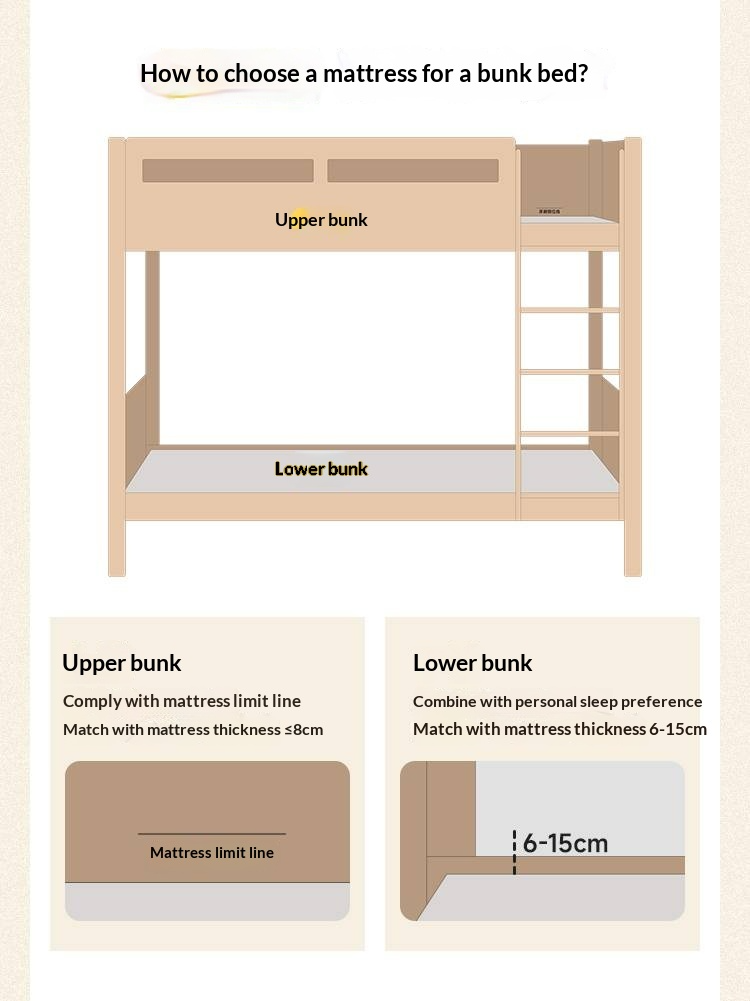 Rubberwood Solid Wood Children's White Castle Princess Bunk Bed