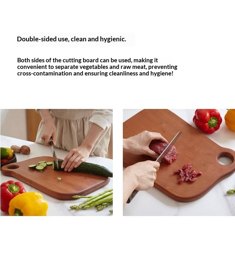 Ebony Solid Wood Nordic Kitchen Cutting Board