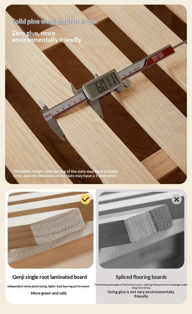 Сream style Organic Leather kid's Cloud Bed<