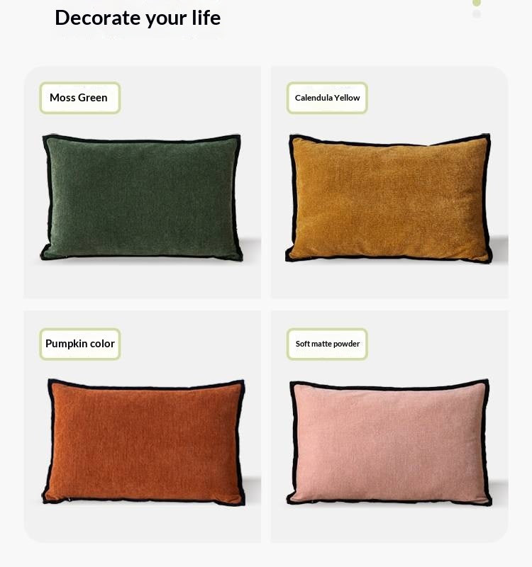 Vintage Style Bed Headboard Pillow with High Backrest Support