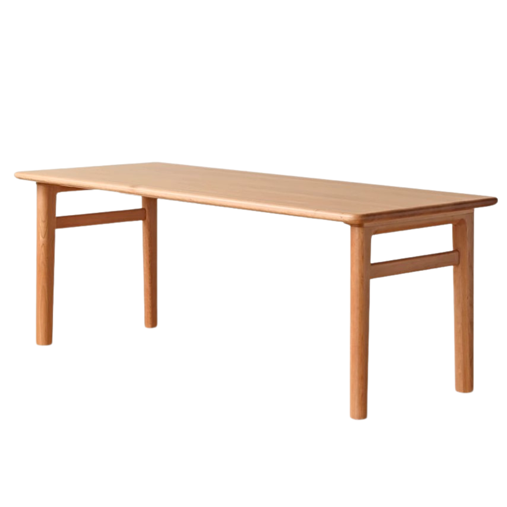 Cherry Solid Wood Office Desk, Large Dining Table
