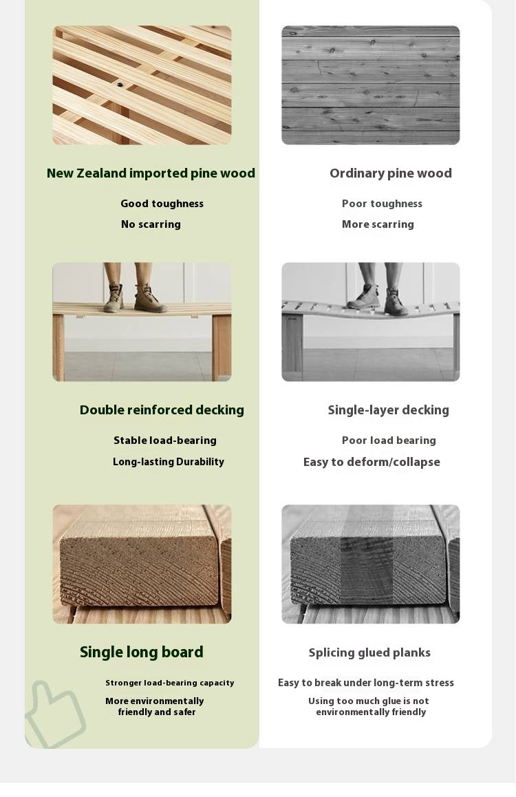 Oak Solid Wood high-back sofa