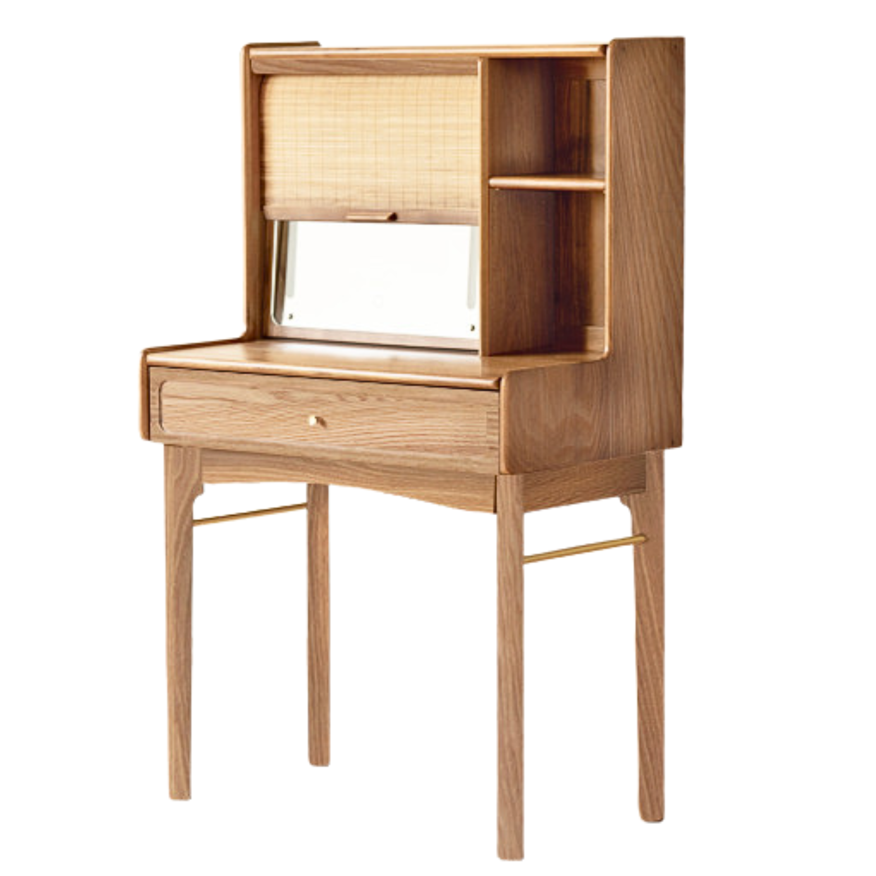 Ash, Oak, Black Walnut Solid Wood Dressing Table.