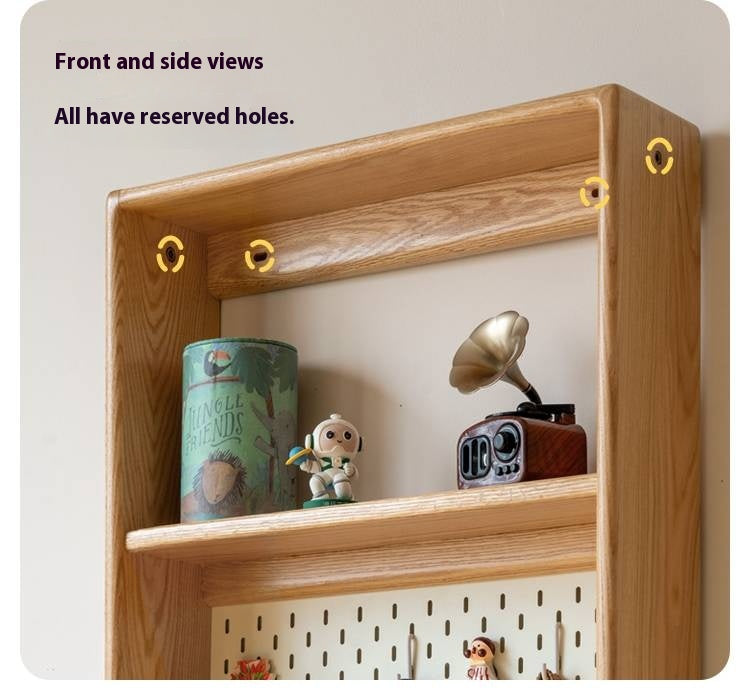 Oak Solid Wood Modern Children's Wardrobe