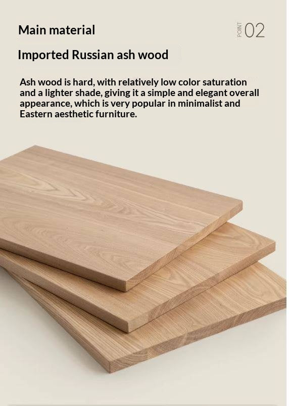 Ash Solid Wood Modern Minimalist Vanity Table