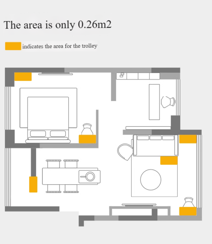 Beech Solid Wood Modern Side Table
