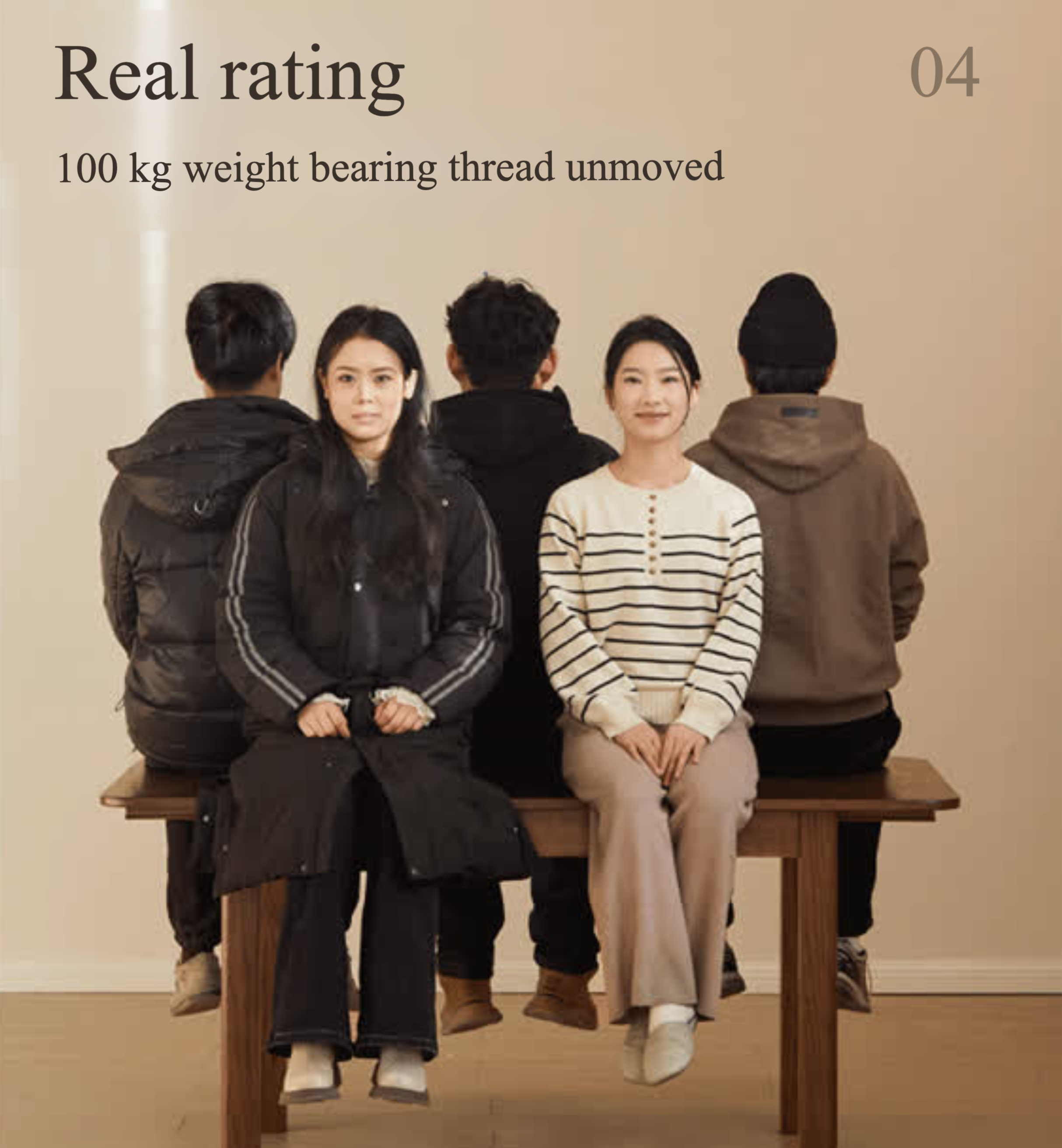 Oak Solid Wood Retractable Dining Table