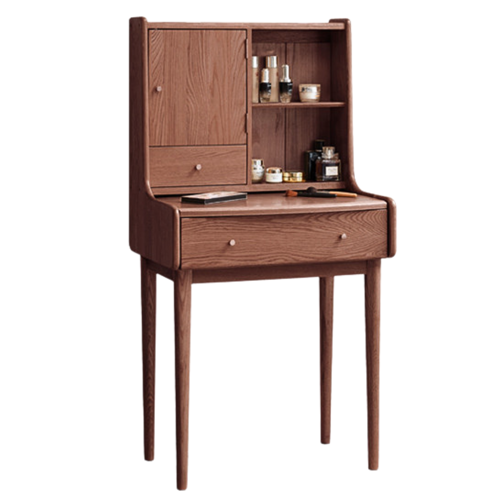Ash, Oak, Black Walnut Solid Wood Dressing Table.