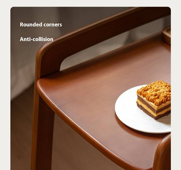 Poplar Solid Wood Antique Style Side Table