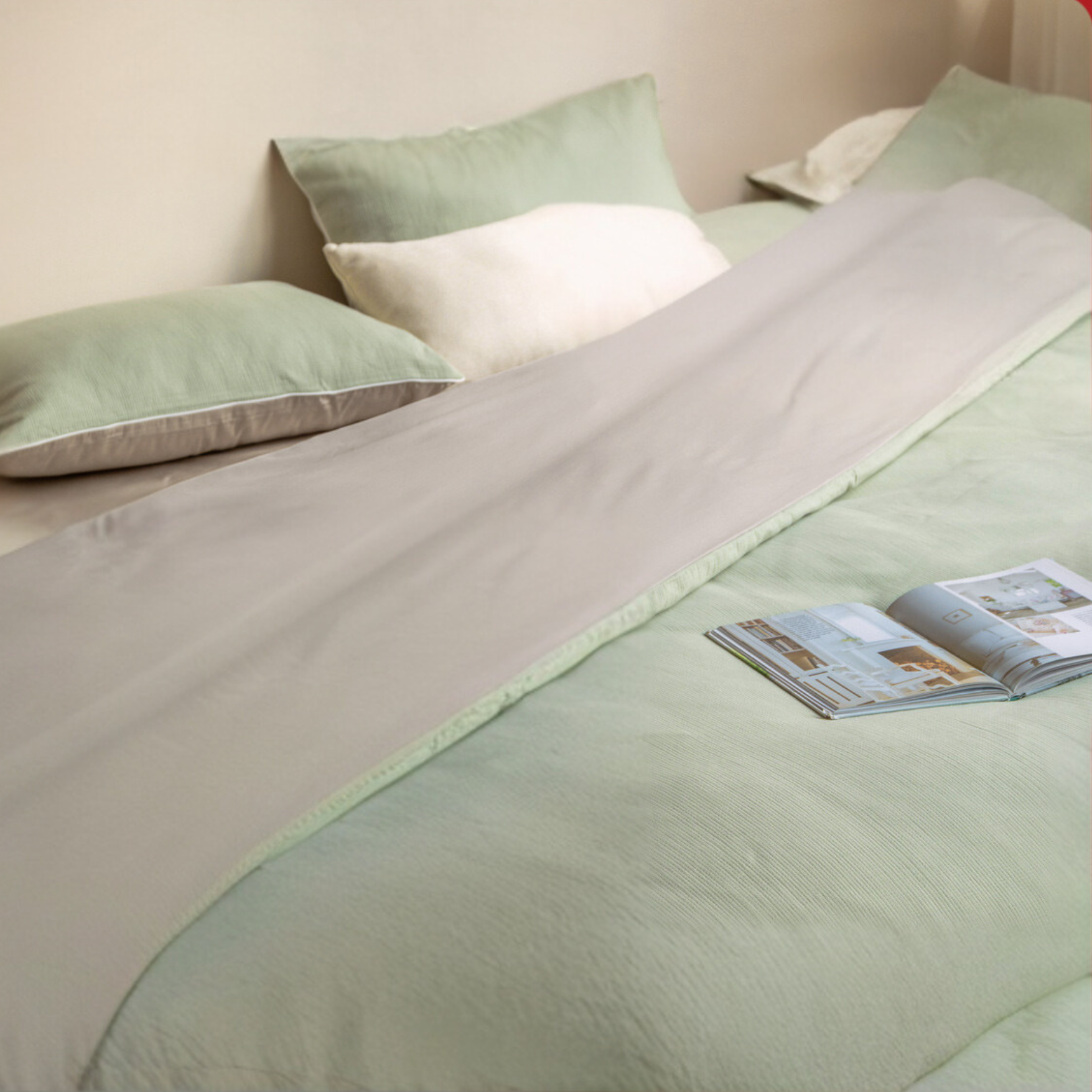 нет Pure Cotton Four Piece Set, Bed Sheet and Quilt Cover, High Quality Bedding Supplies
