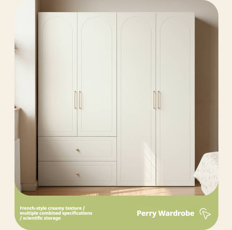 Poplar Solid Wood White Corner Cabinet.