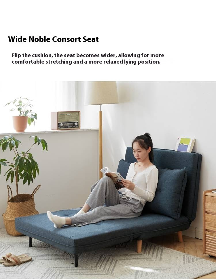 Fabric Sofa Bed, Multifunctional Folding.