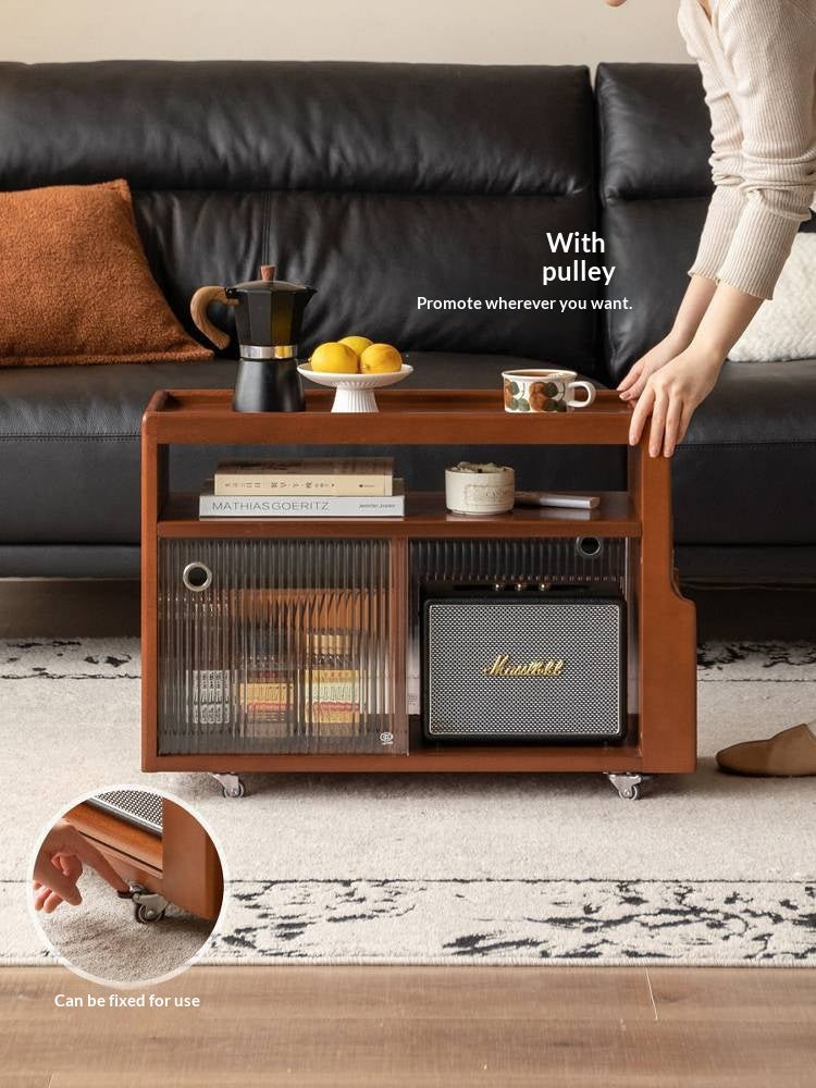 Oak, Poplar, Black Walnut Solid Wood Ancient Style Side Table