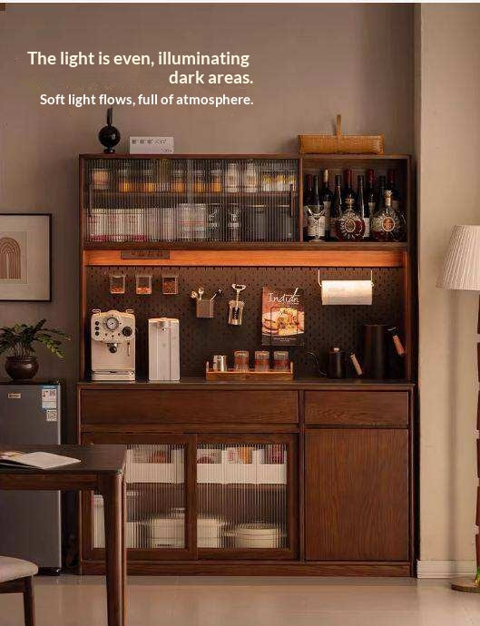 Oak Solid Wood Sideboard Cabinet