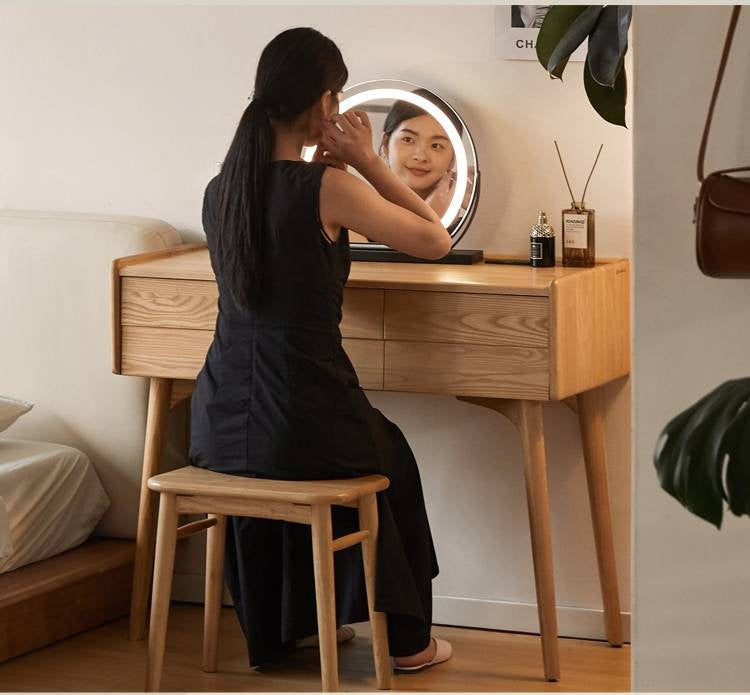 Ash Solid Wood Modern Dressing Table