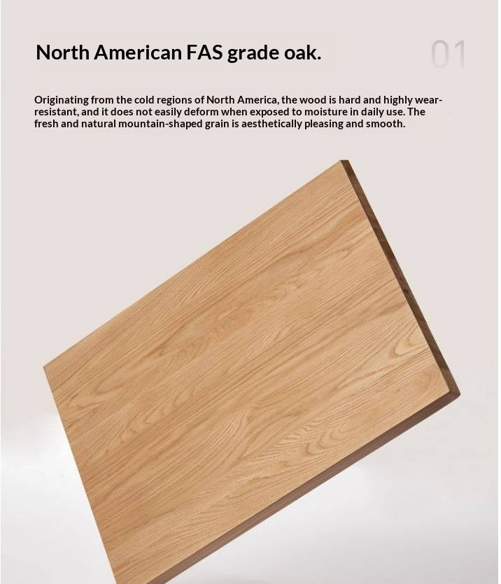 Ash, Oak Solid Wood Modern Long Bench