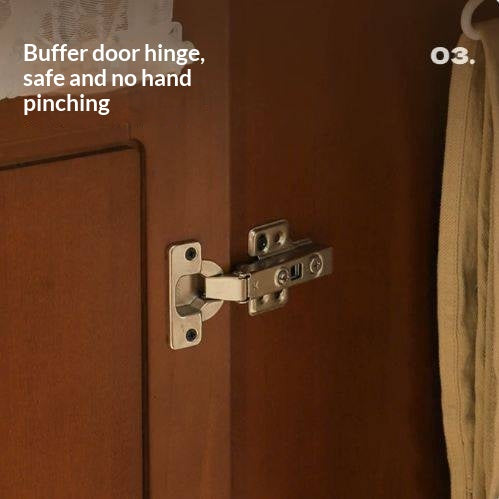 Poplar Solid Wood Modern Retro Style Double Door Wardrobet.
