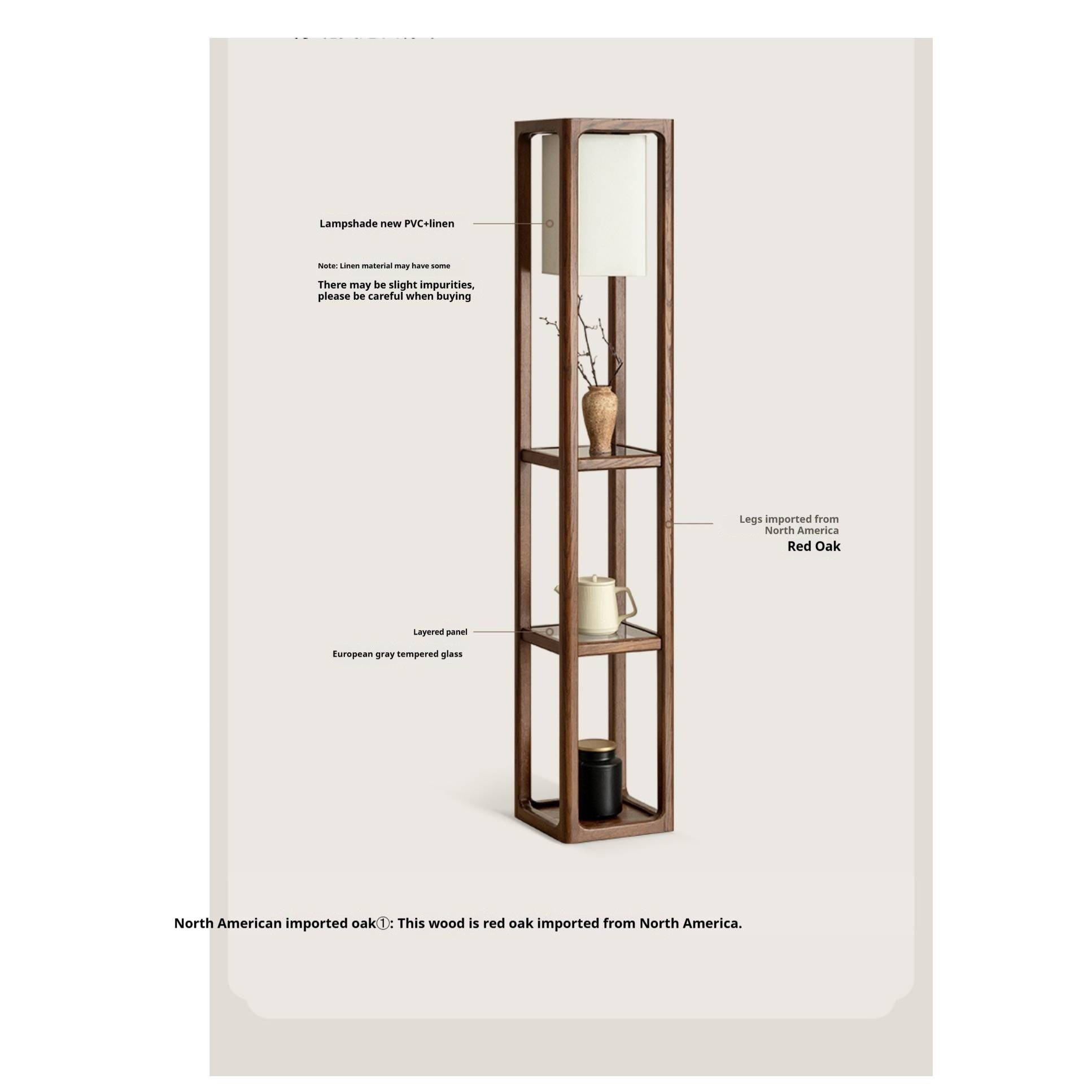 Oak Solid Wood Storage Rack.