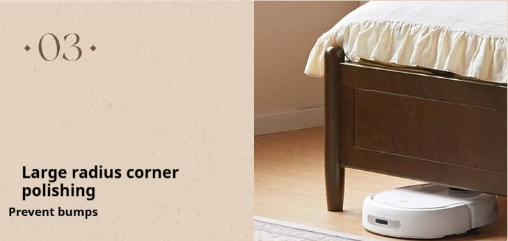 Poplar Solid Wood Box Bed, French Retro Style