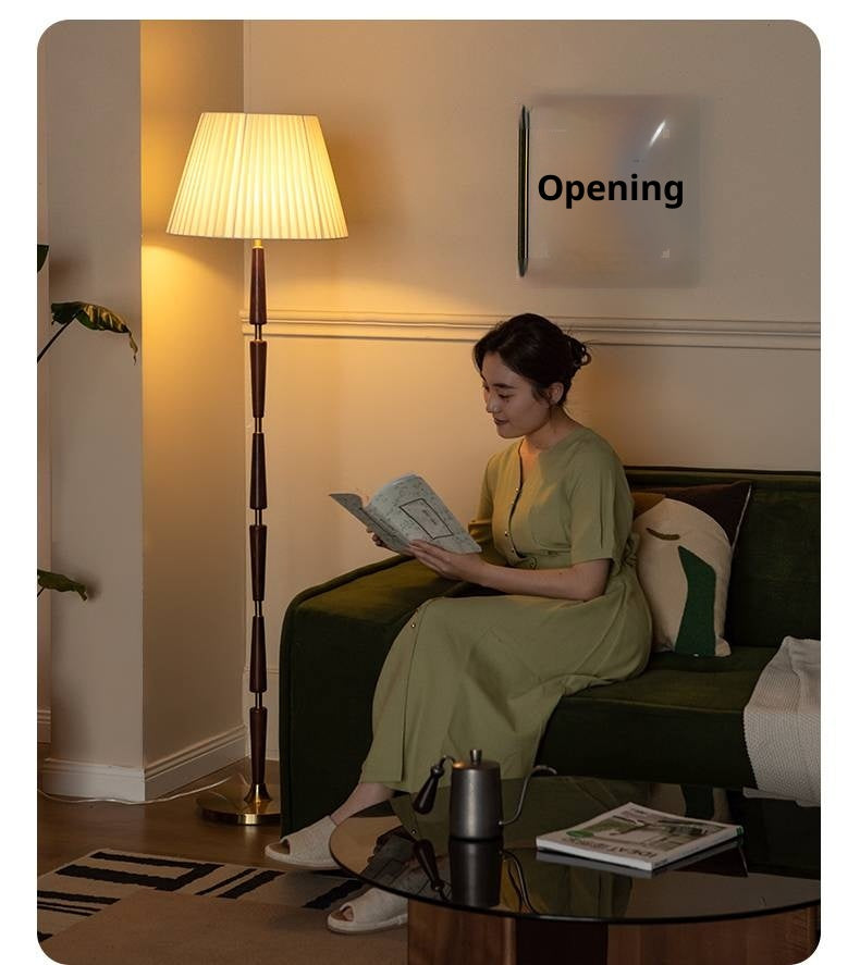 Ash Solid Wood Japanese Style Luxury Lamp