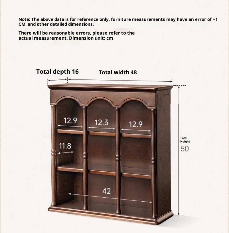 Poplar Solid Wood Wall Cabinet