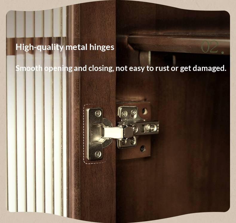 Poplar Solid Wood French Retro Style Floor Standing Display Bookcase