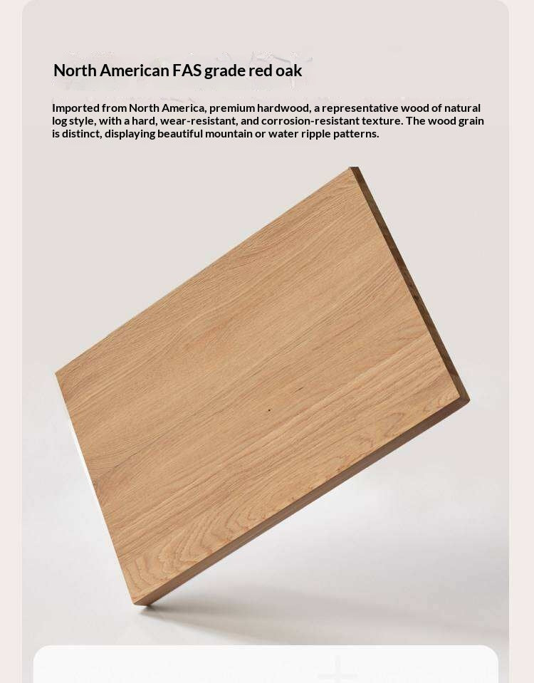 Oak Solid Wood Ultra-Thin Sideboard