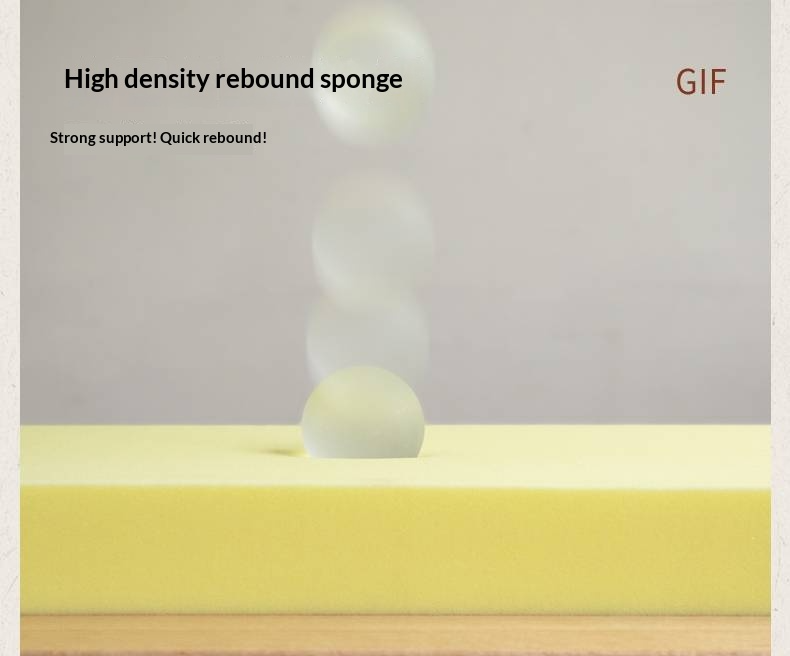 Cherry Solid Wood Fabric Upholstered Bed