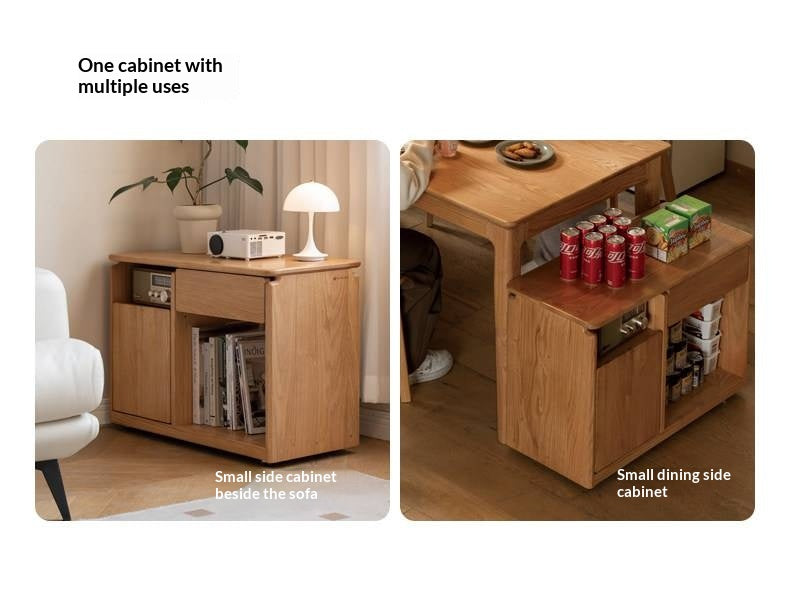 Oak, Ash Solid Wood Long Office Desk