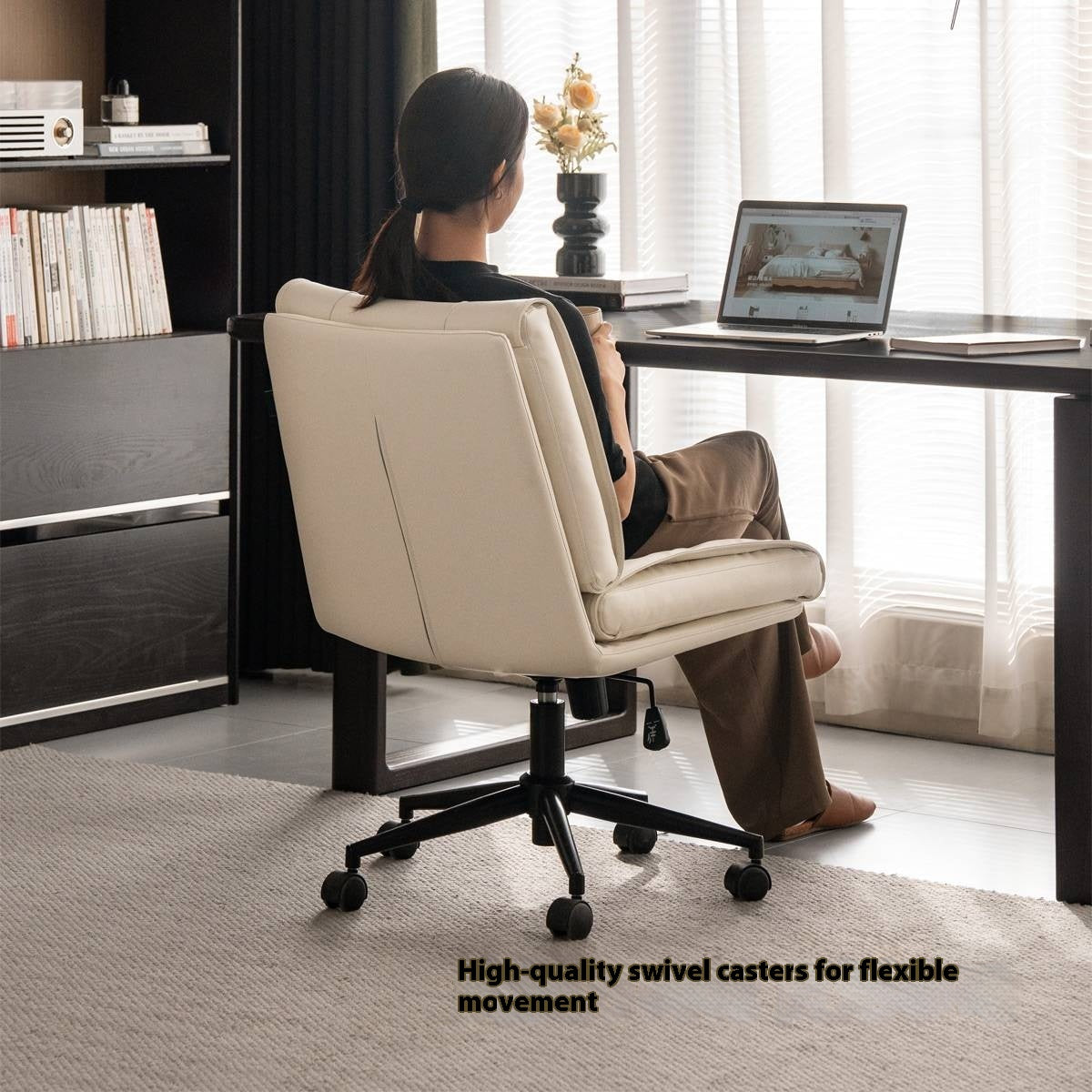 Organic Leather Computer Chair