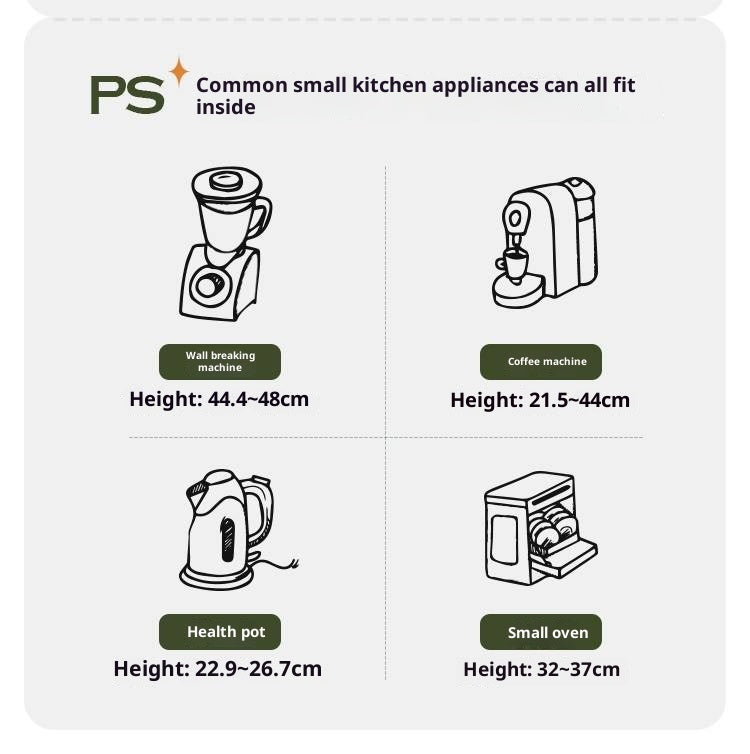Cherry Solid Wood Rock Plate Sideboard