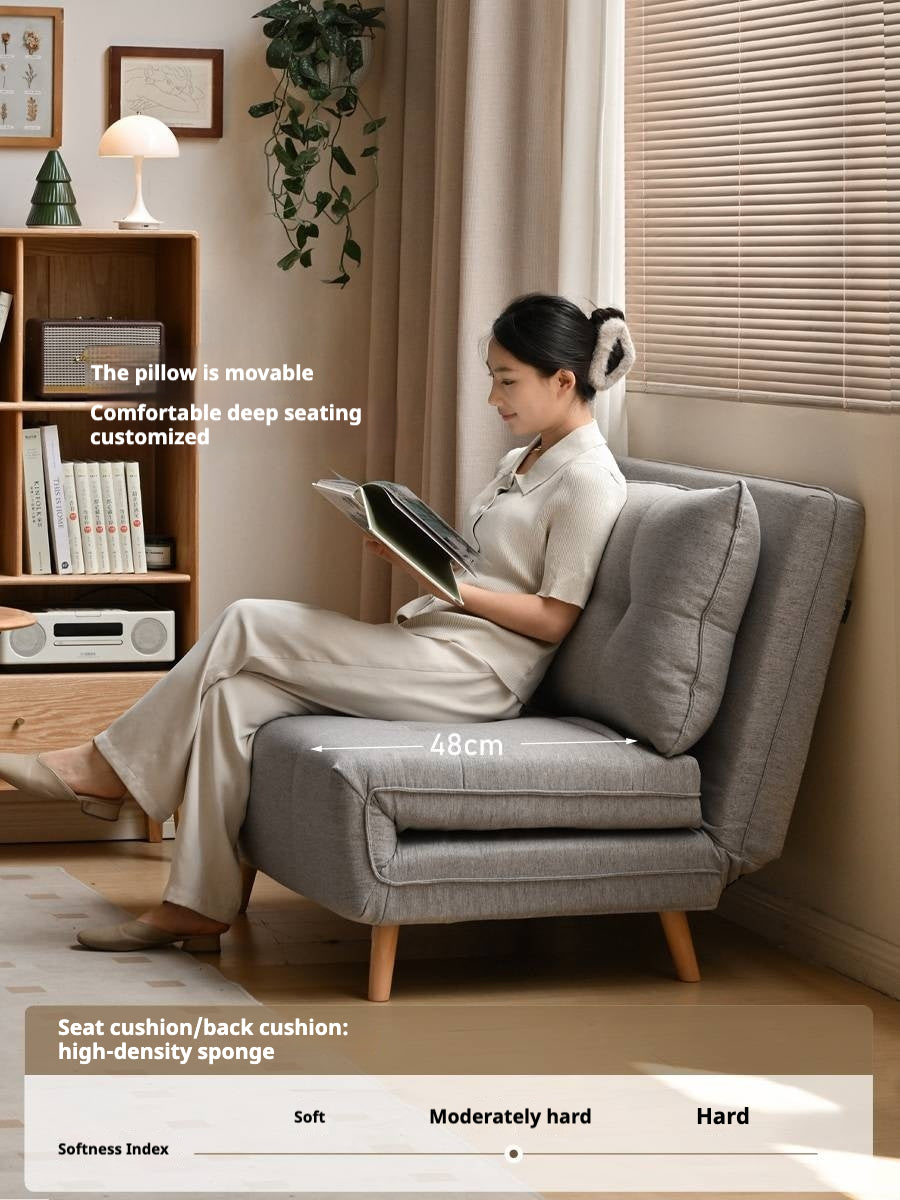 Fabric Sofa Bed, Multifunctional Folding.