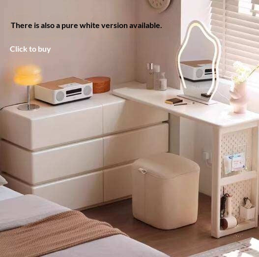 Black Walnut, Poplar Solid Wood Vanity Table Modern Italian Design