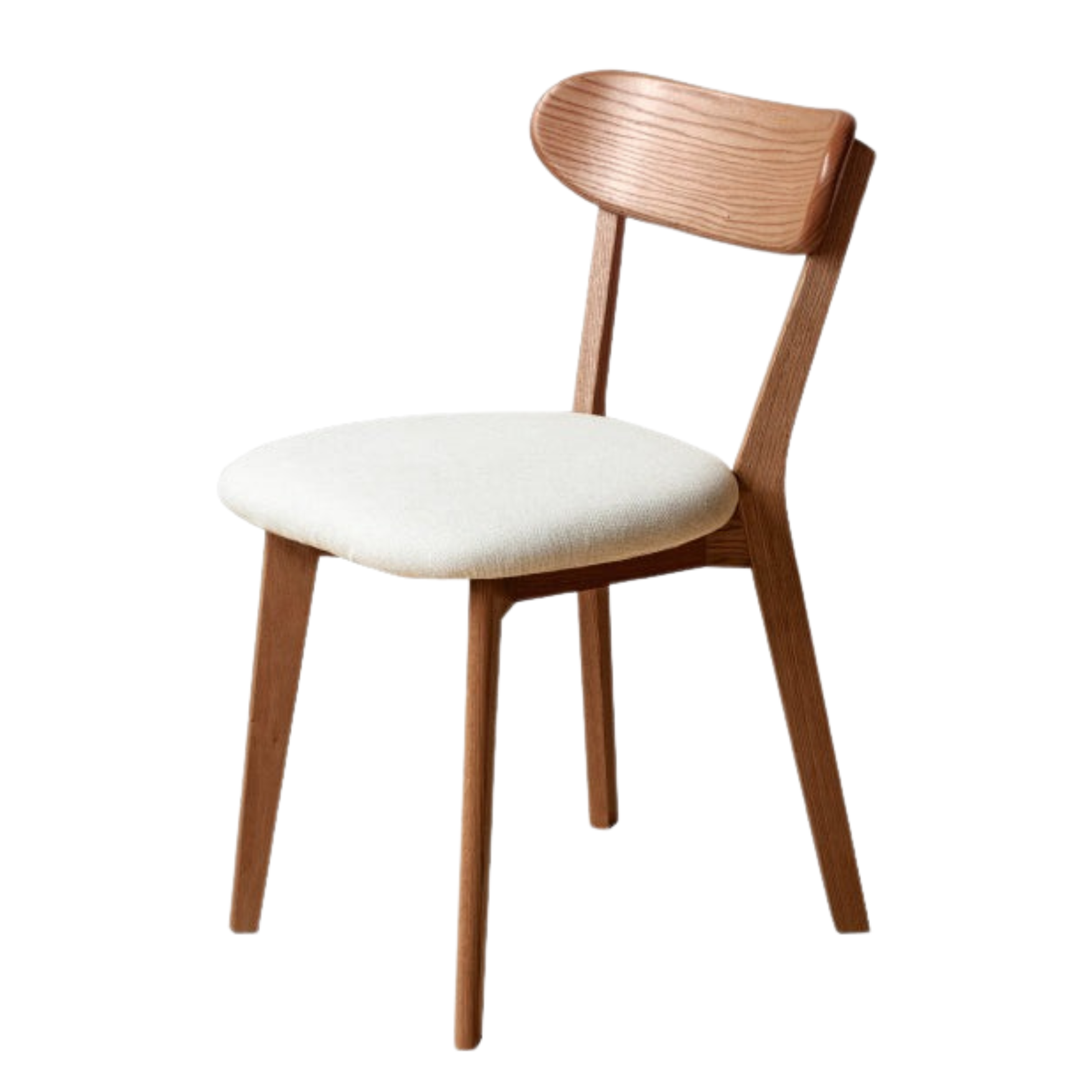 Oak Solid Wood Upholstered Dining Chair