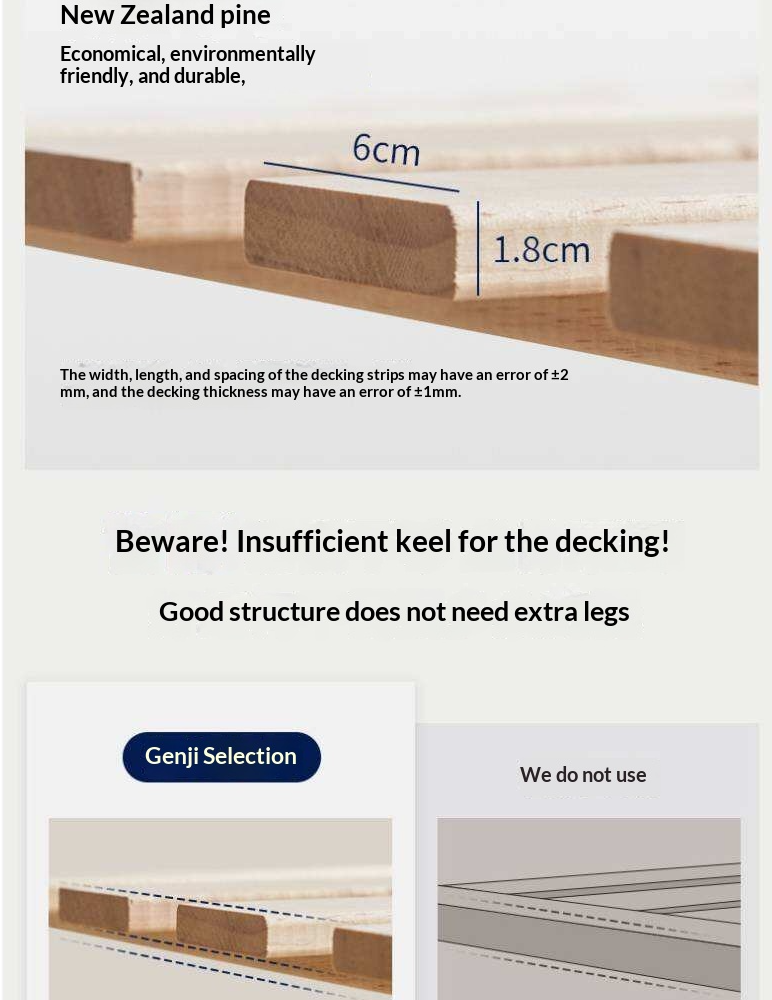 Black Walnut Solid Wood Bed — Italian Light Luxury Style