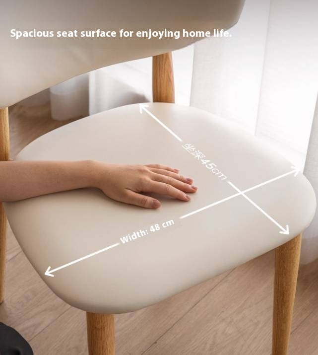 Set 4 pcs Ash, Oak Solid Wood Modern Soft Dining Chair