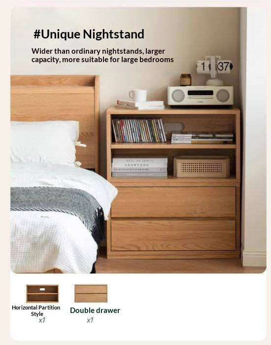 Oak, Ash Solid Wood Modern Free Combination Storage Bookcases