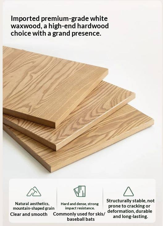 Ash Solid Wood Chest of Drawers with Modern Minimalist Design