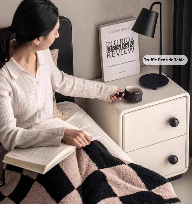 Solid Rubberwood Modern Drawer Chest