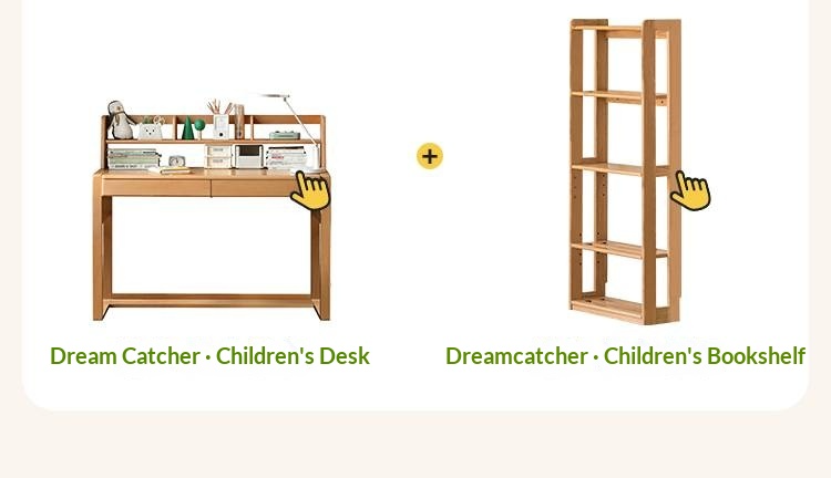 Beech Solid Wood Children's Loft Bed