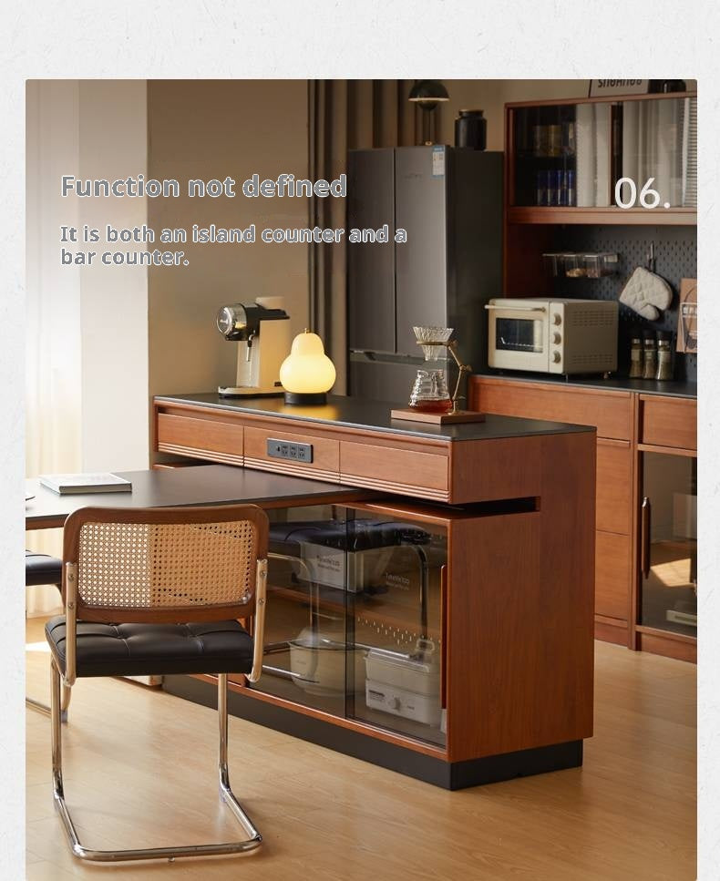 Tulipwood Solid Wood Island Table, Dining Table, Dining Sideboard, Buffet