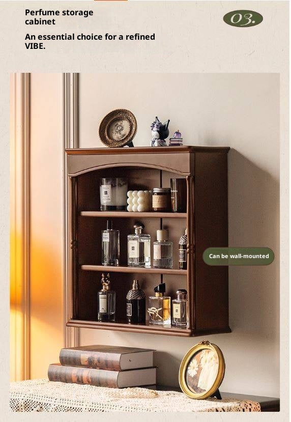 Poplar Solid Wood Wall Cabinet